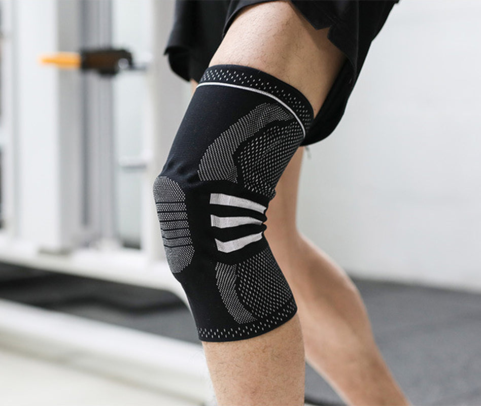 Professional Sports Running Knee Brace with Protective Strap
