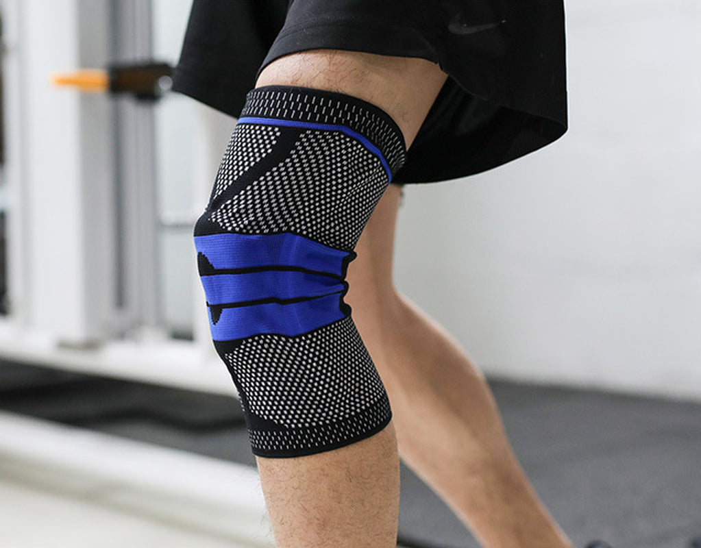 Professional Sports Running Knee Brace with Protective Strap